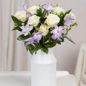 Freesias and Roses