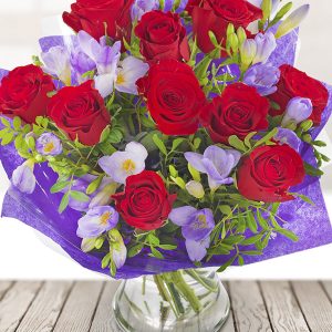 Valentine Rose & Freesia